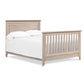 Monogram by Namesake Beckett Rustic 4-in-1 Convertible Flat Top Crib (Franklin and Ben) - Sandbar