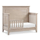 Monogram by Namesake Beckett Rustic 4-in-1 Convertible Flat Top Crib (Franklin and Ben) - Sandbar