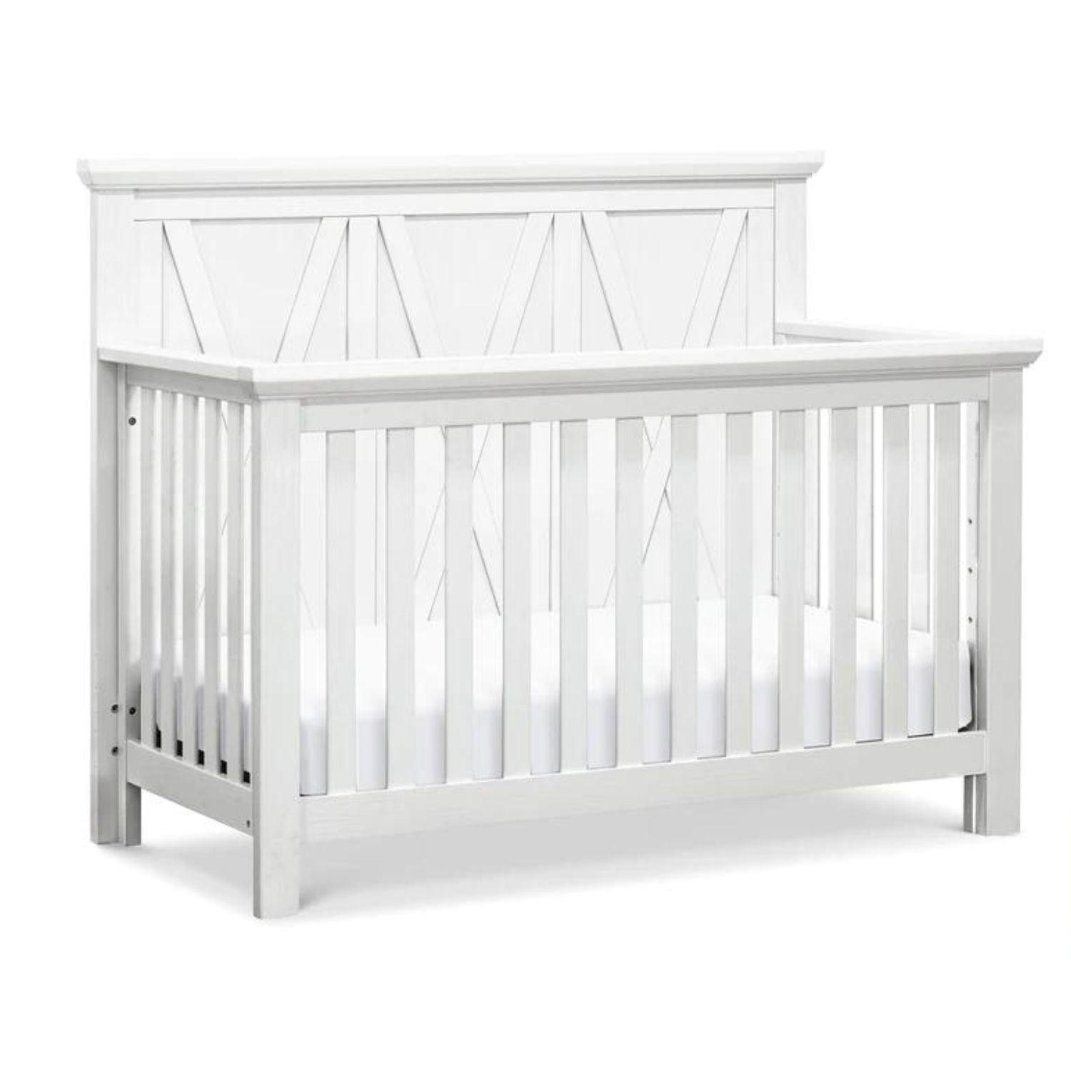 Monogram by Namesake Emory Farmhouse 4-in-1 Convertible Crib (Franklin and Ben) - White