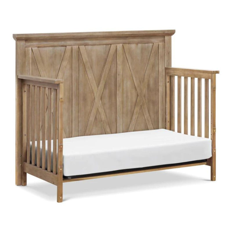 Monogram by Namesake Emory Farmhouse 4-in-1 Convertible Crib (Franklin and Ben) - Driftwood