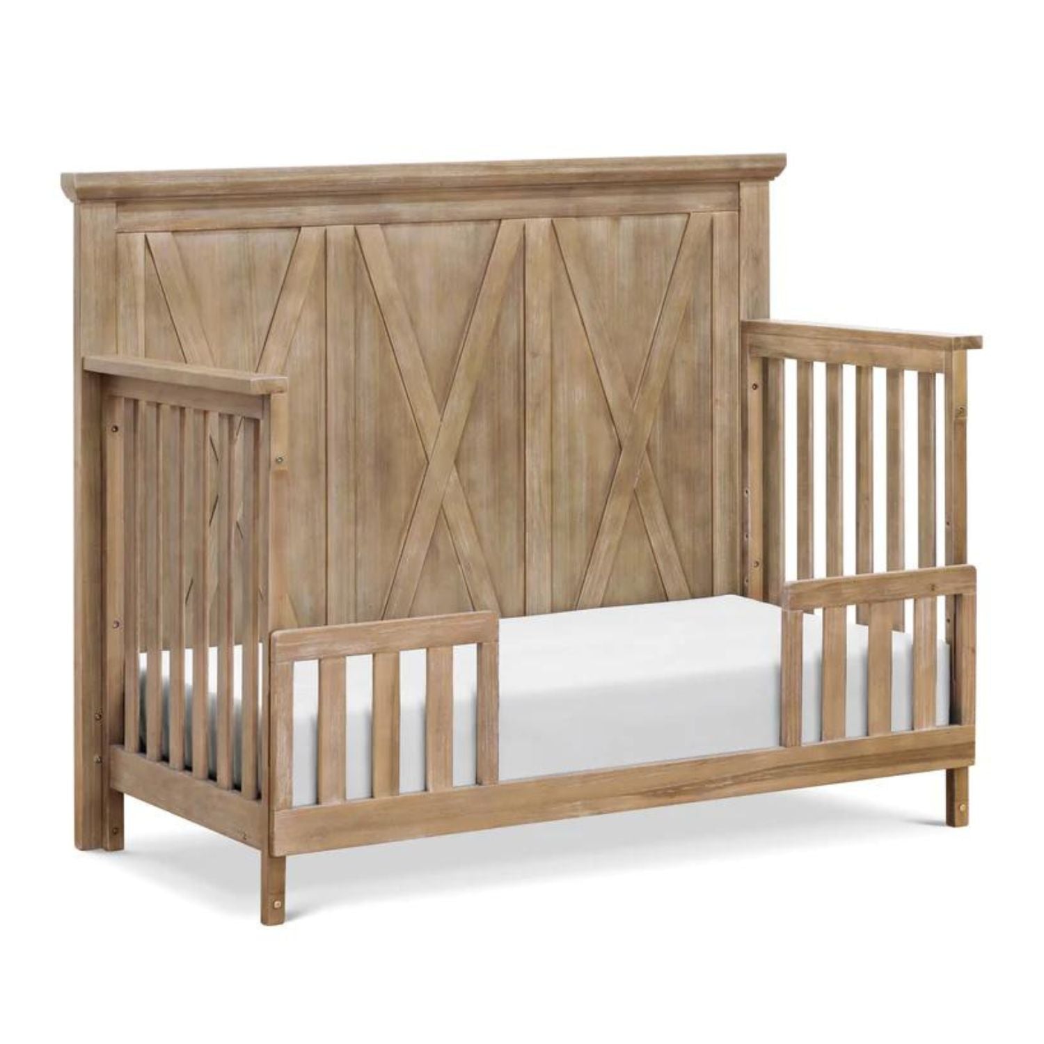 Monogram by Namesake Emory Farmhouse 4-in-1 Convertible Crib (Franklin and Ben) - Driftwood