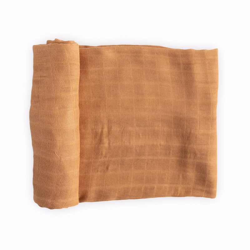 Little Unicorn Deluxe Muslin Swaddle Blanket - Caramel