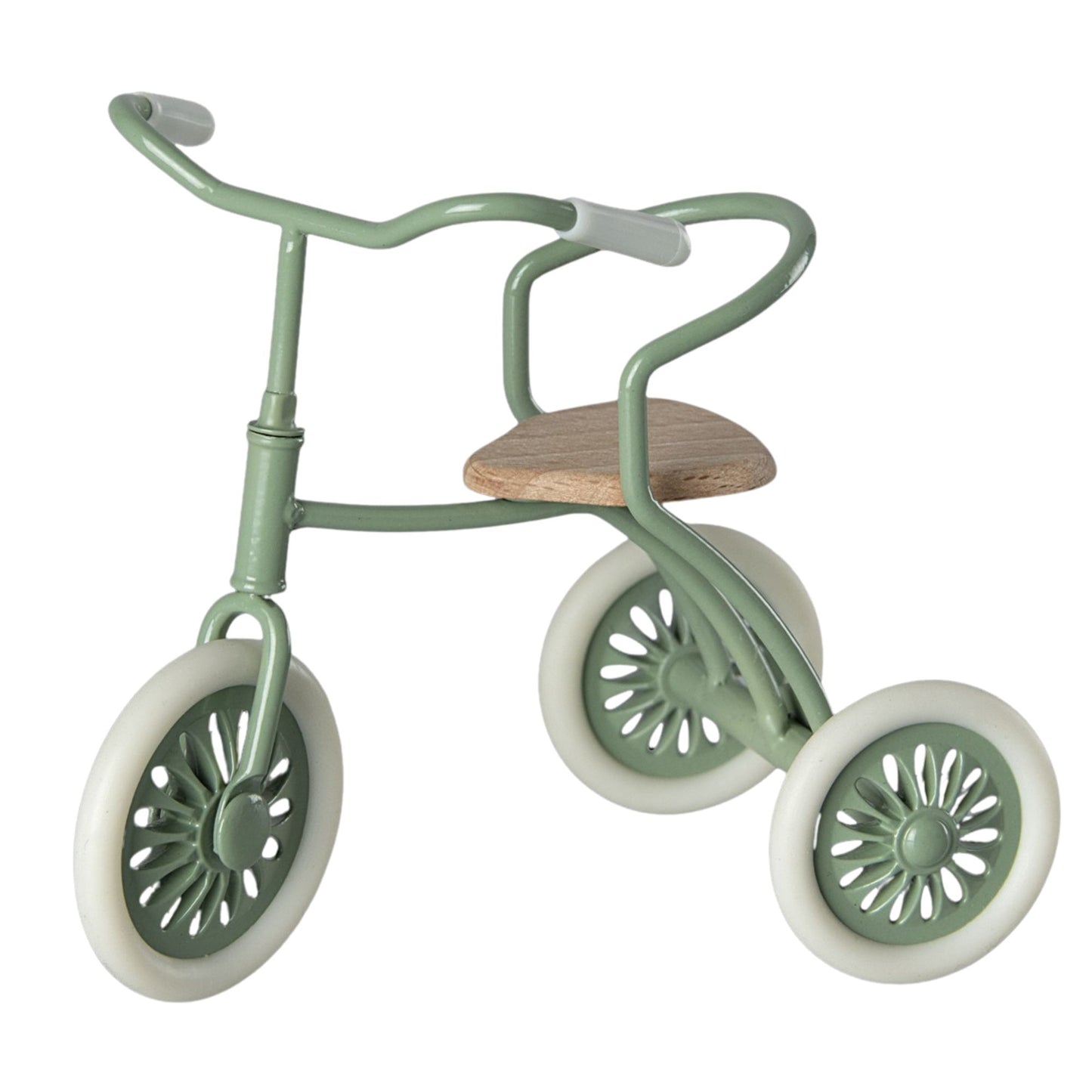 Maileg Mouse Abri A Tricycle - Green