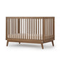 Dadada Soho 3-in-1 Convertible Crib - Walnut