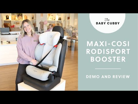 Maxi-Cosi RodiSport Booster Car Seat Demo and Review