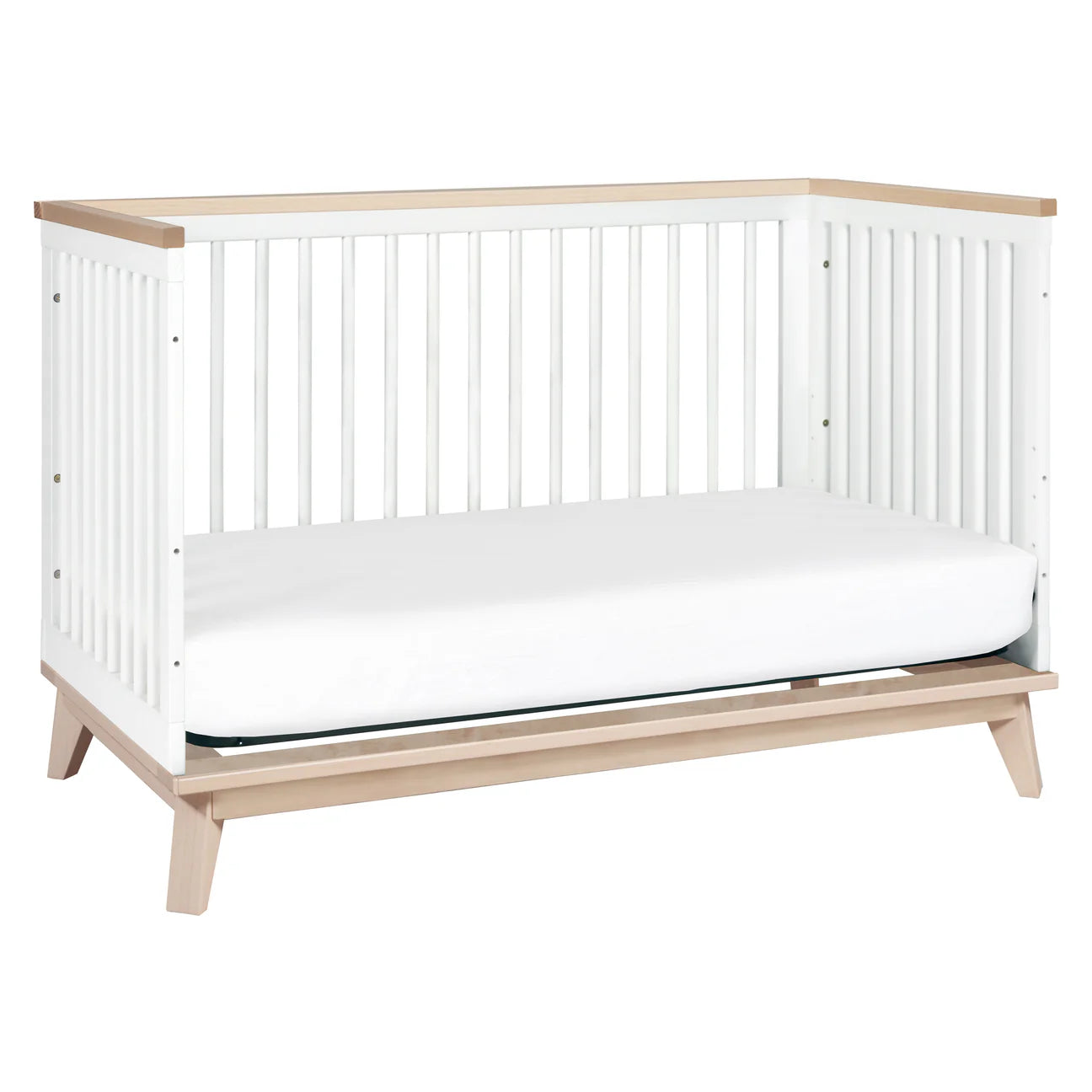 Babyletto Scoot 3-in-1 Convertible Crib with Toddler Bed Conversion Kit