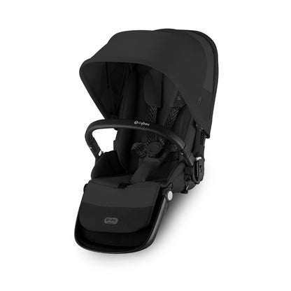 Cybex eGazelle / Gazelle S 2 Second Seat - Moon Black wit black bar