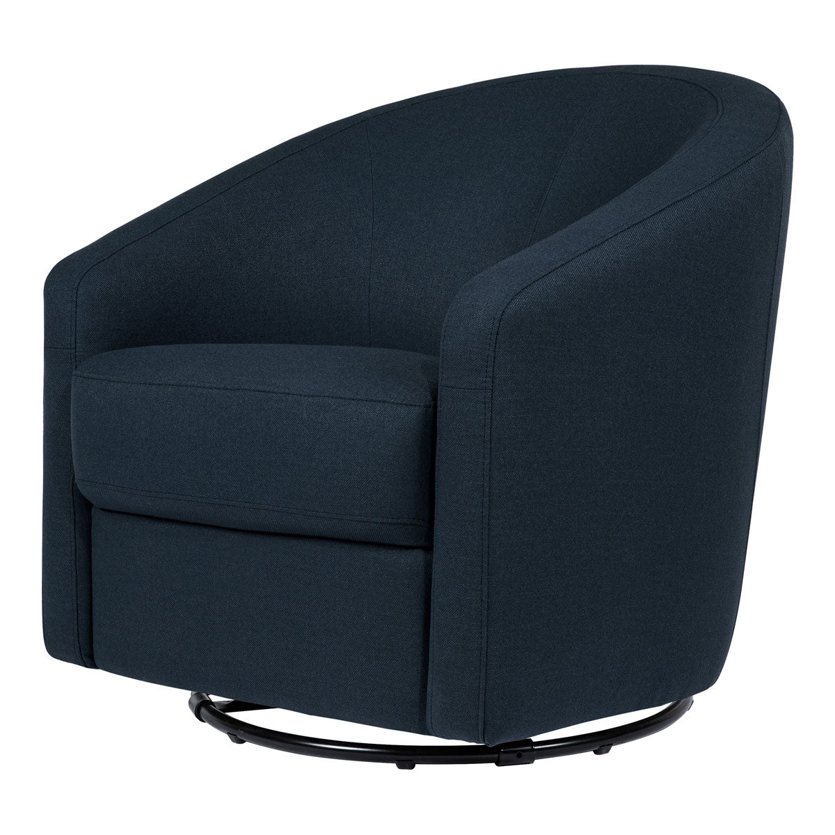 Babyletto Madison Swivel Glider - Performance Navy Eco Twill