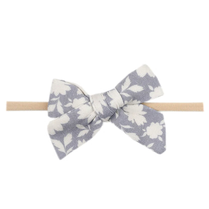 Copper Pearl Classic Nylon Bow Headband - Lacie