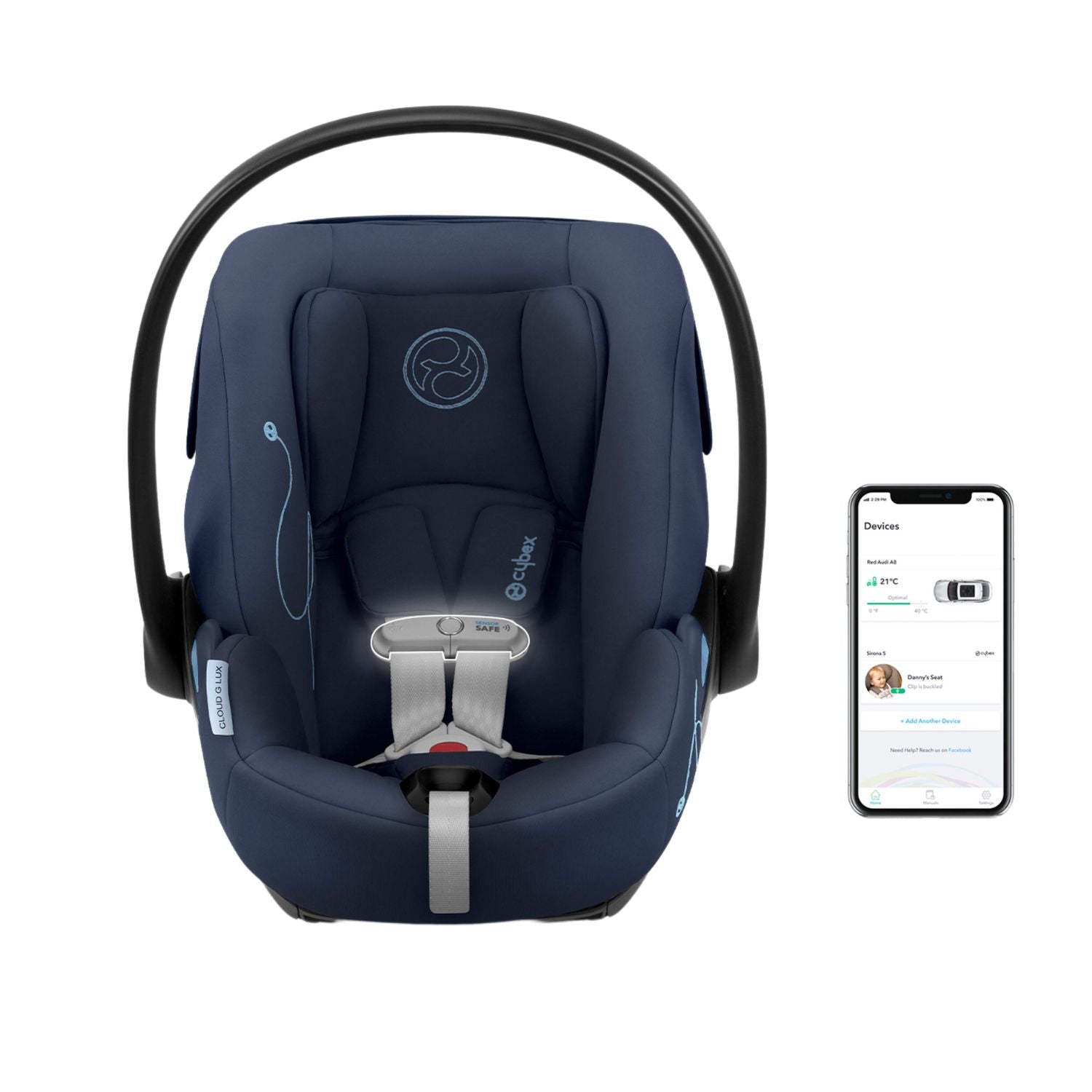 Cybex Cloud G Lux SensorSafe Infant Car Seat