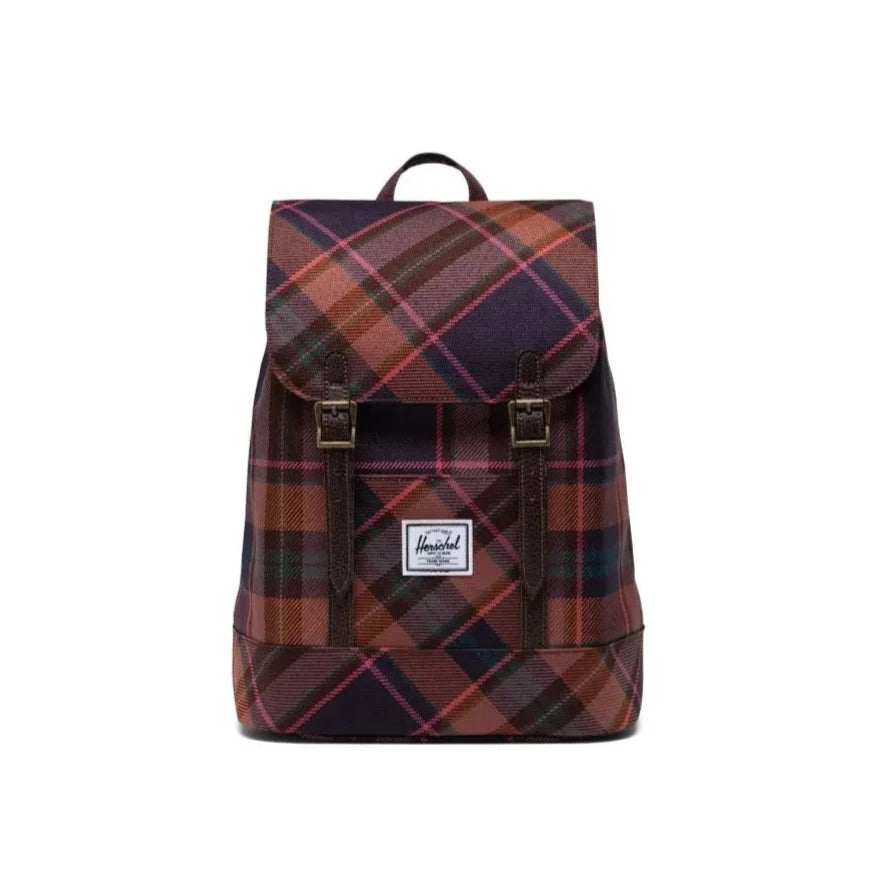 Herschel Supply Co Retreat Backpack - Mini - Slate Rose Plaid