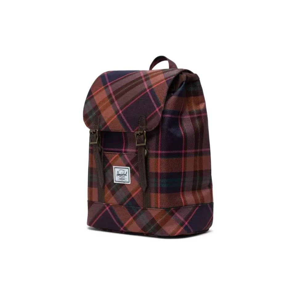 Herschel Supply Co Retreat Backpack - Mini - Slate Rose Plaid