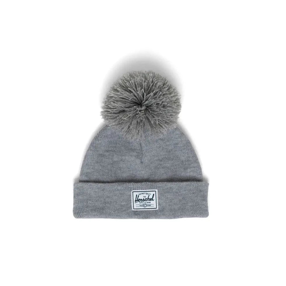 Herschel Supply Co. Baby Beanie Pom - Heather Light Grey 