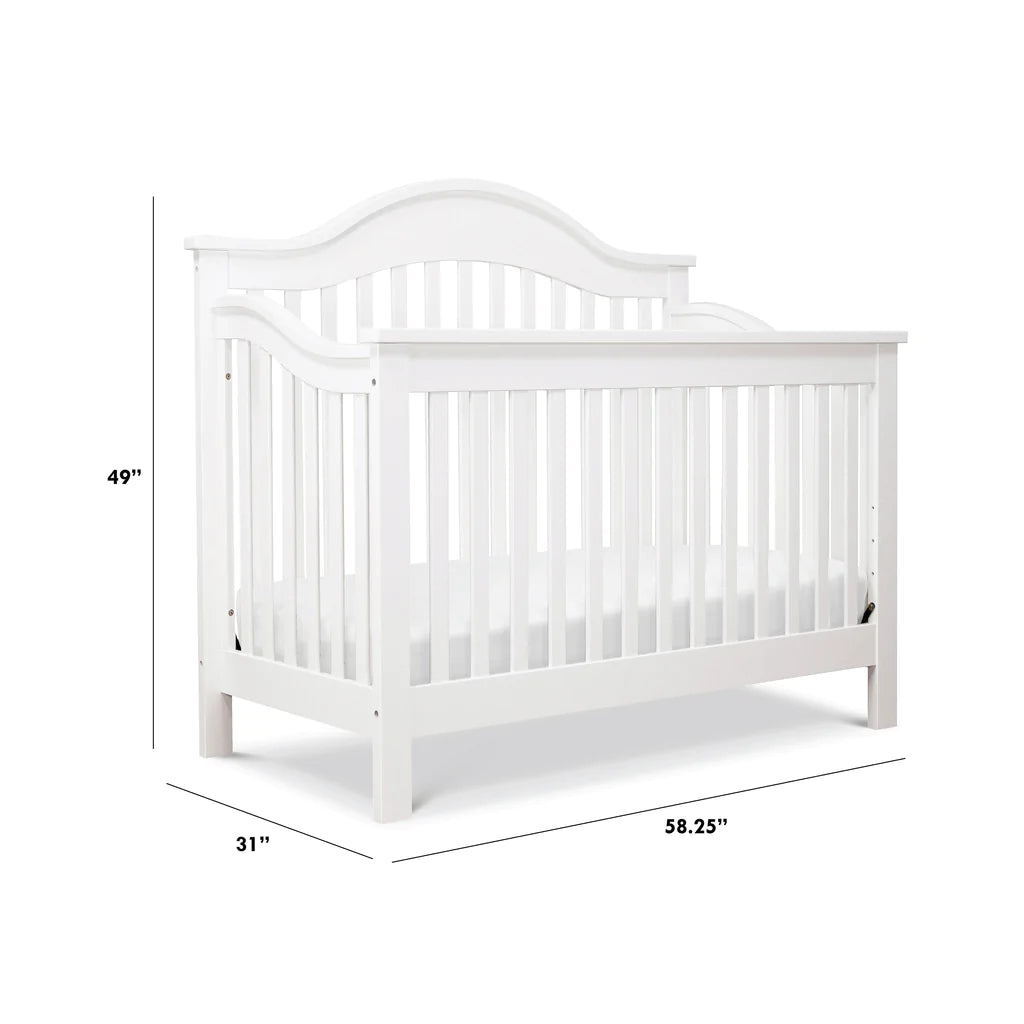 DaVinci Jayden 4-in-1 Convertible Crib - White