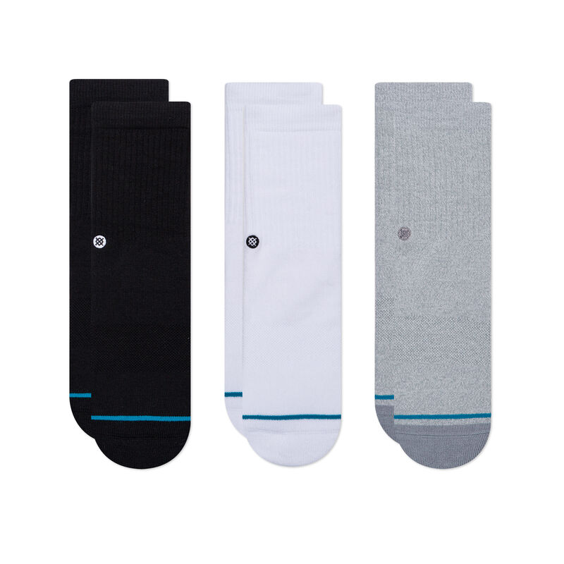 Stance Kids' Crew Socks - Icon St 3 Pack - Multi