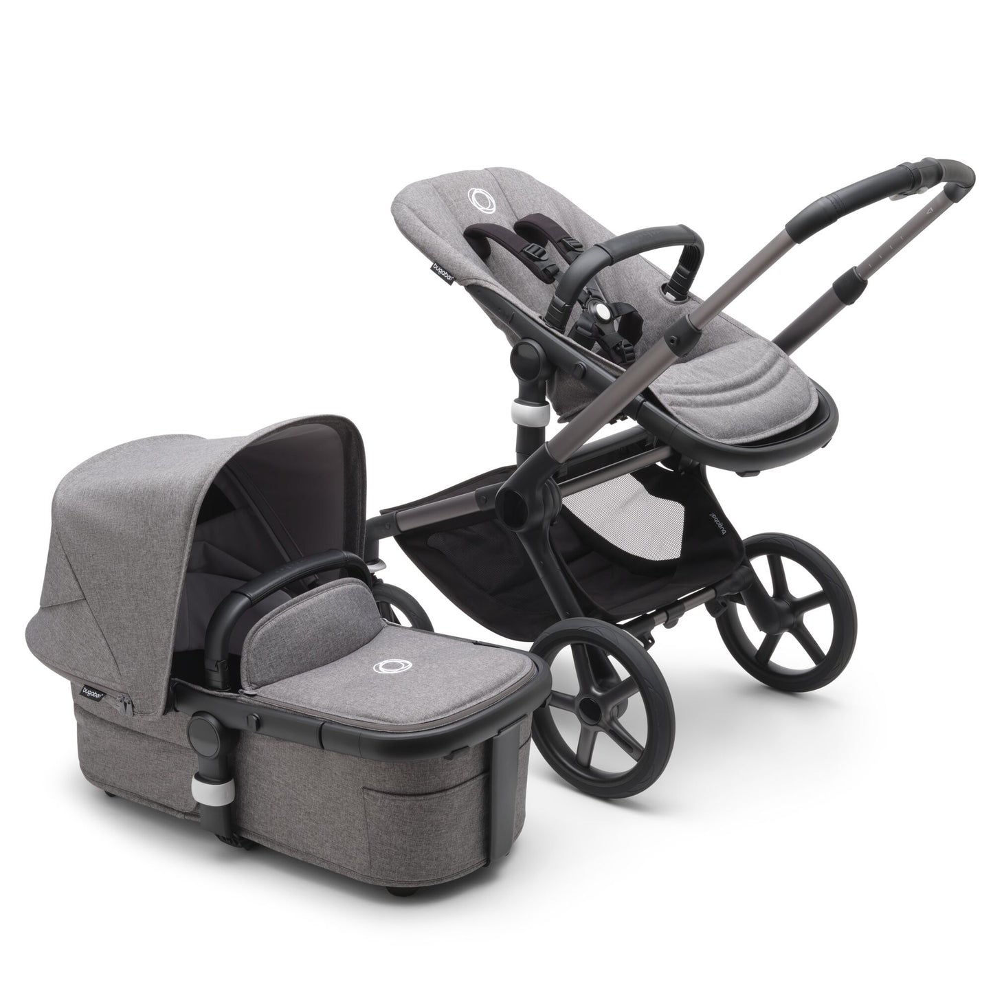 Bugaboo Fox 5 Complete Stroller - Grey Melange