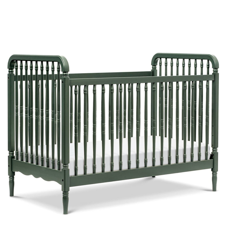 Namesake Liberty 3-in-1 Convertible Spindle Crib with Toddler Bed Conversion Kit