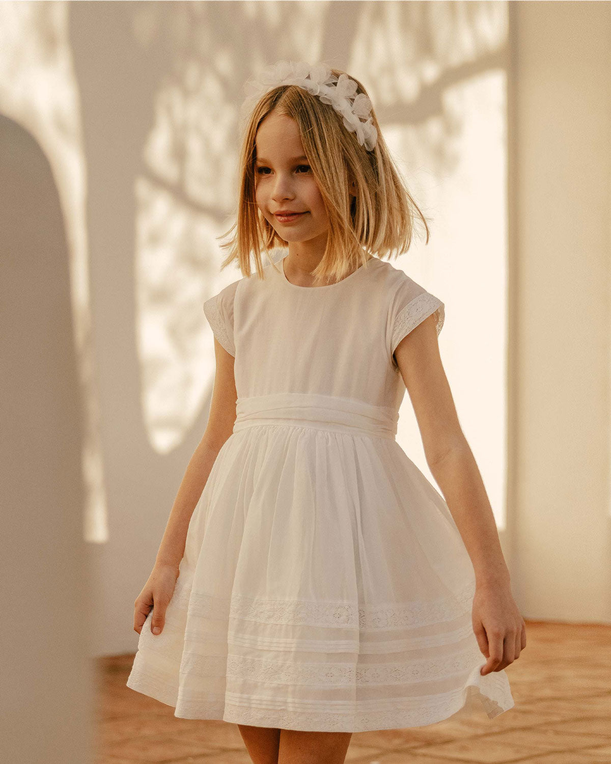 Noralee Dahlia Dress - White