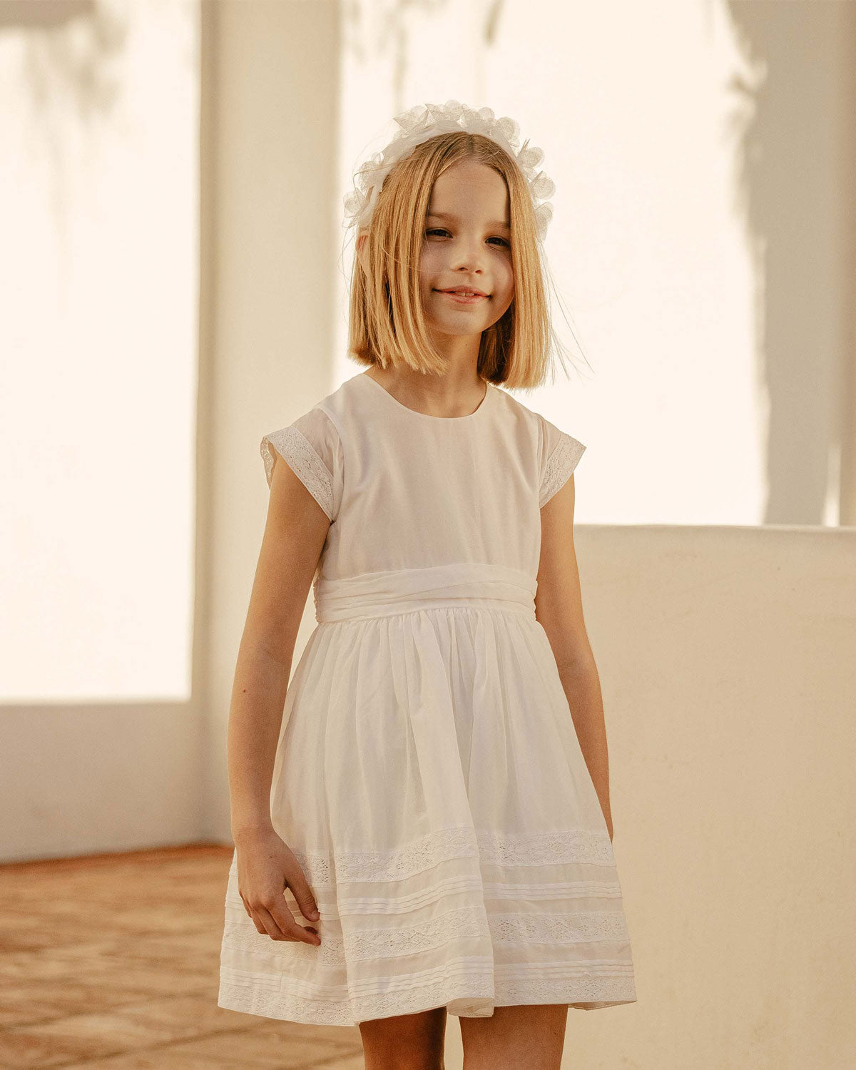 Noralee Dahlia Dress - White