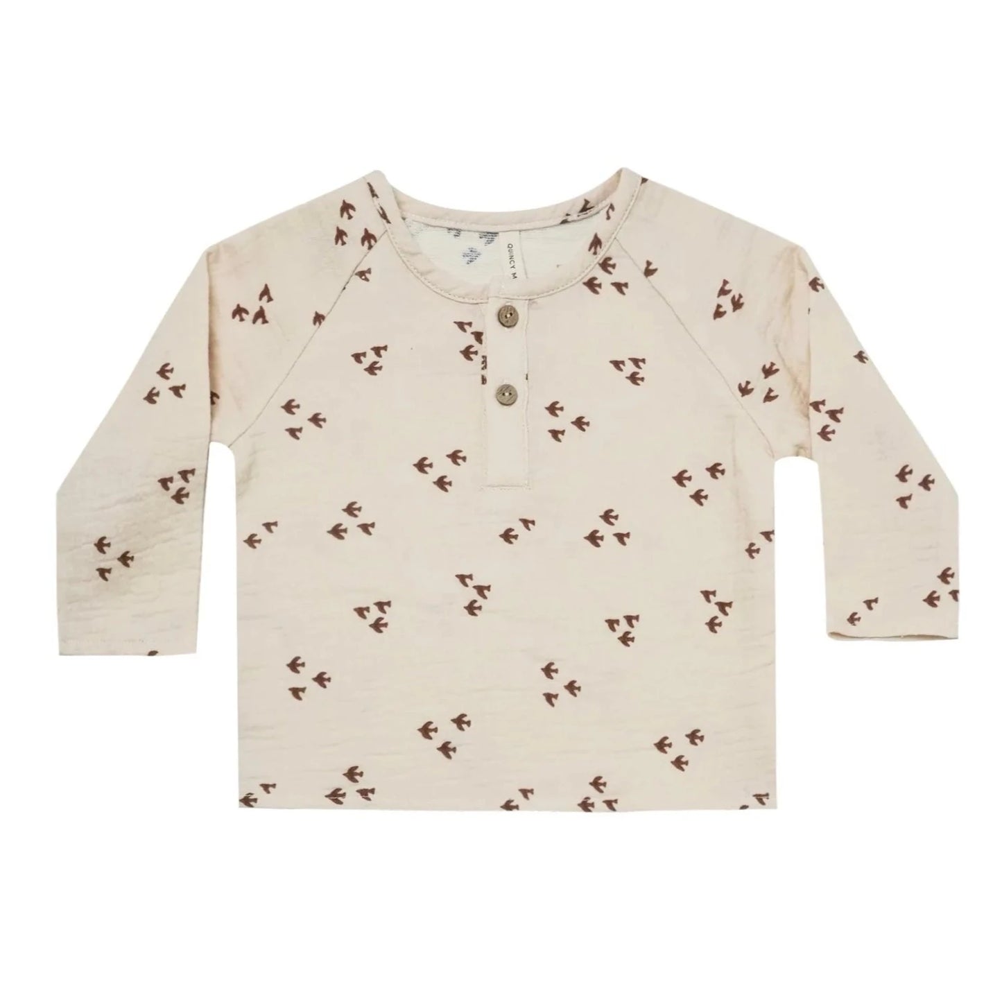 Quincy Mae Zion Shirt - Flock - Natural