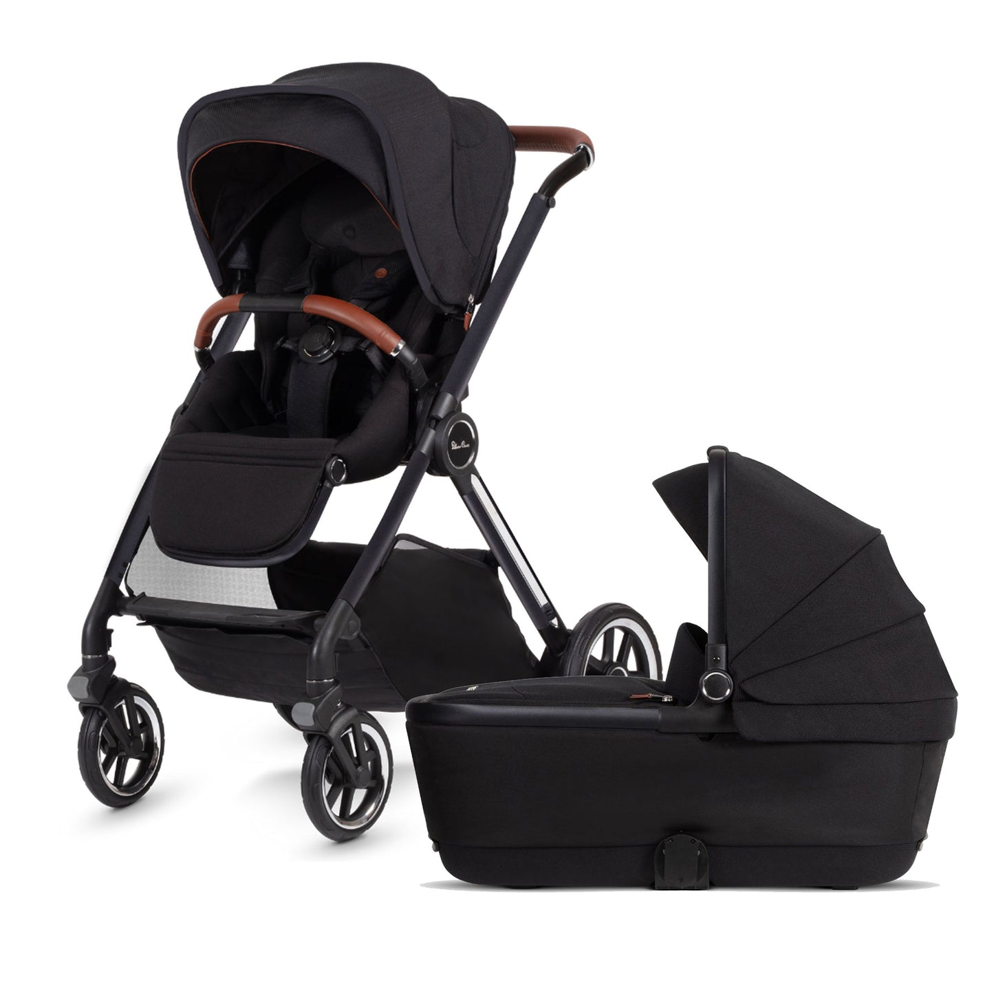 Silver Cross Reef Stroller + Folding Bassinet - Orbit