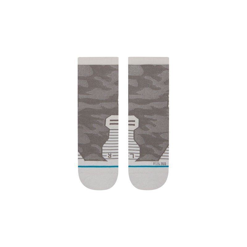 Stance Adult Quarter Socks - Klicks - Dark Grey