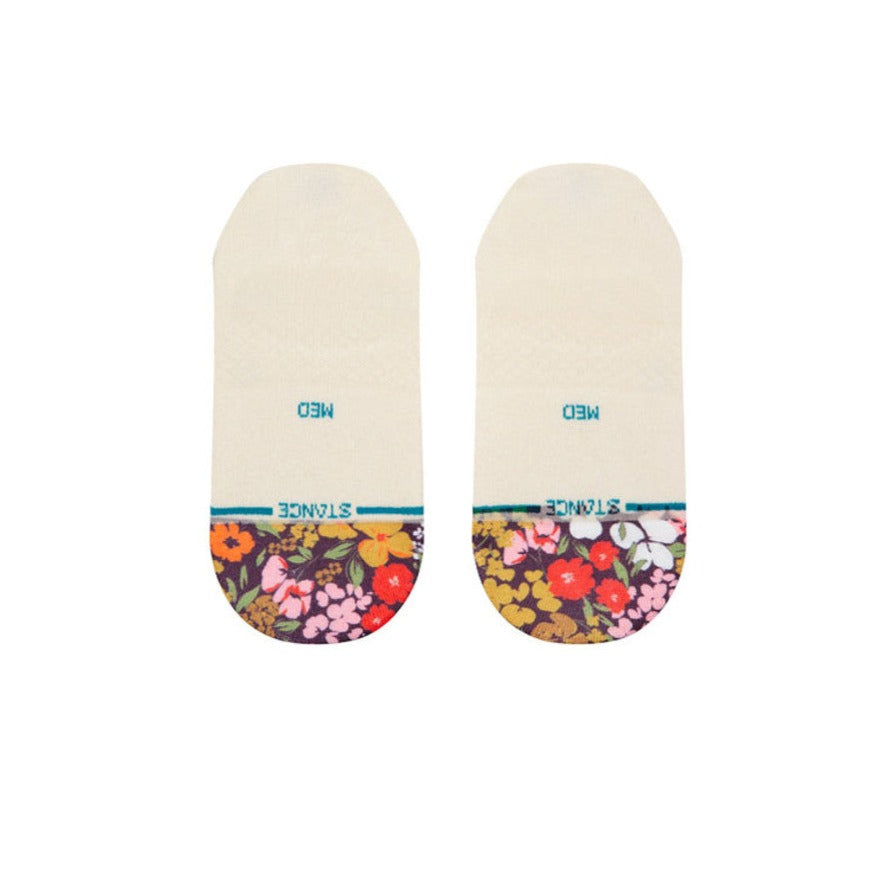 Stance Women's No Show Socks - Ditz - Off White 