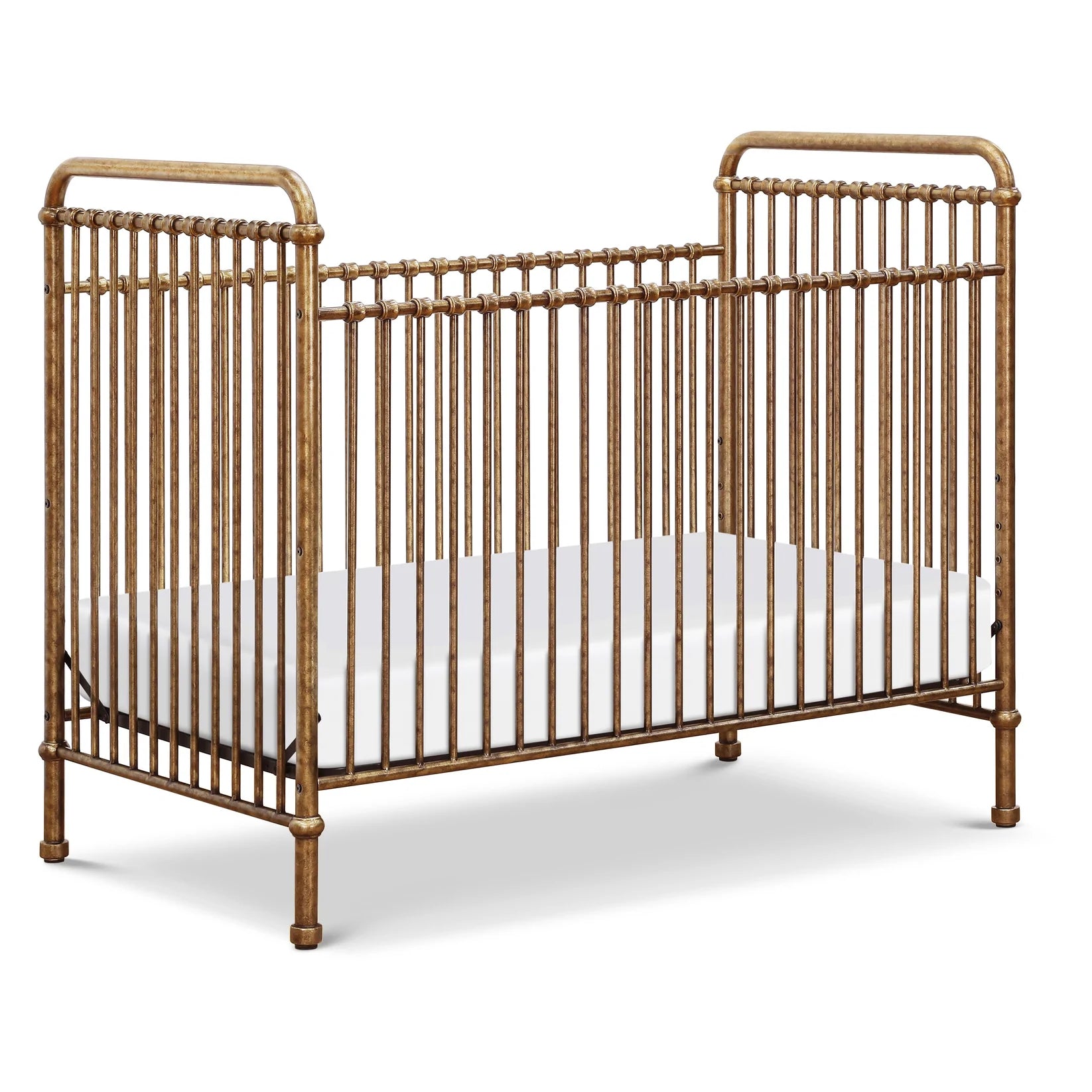 Namesake Abigail 3-in-1 Convertible Crib - Vintage Gold