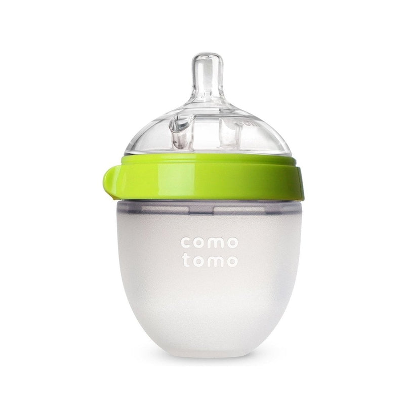 Comotomo Natural Feel Baby Bottle 5 oz - Green