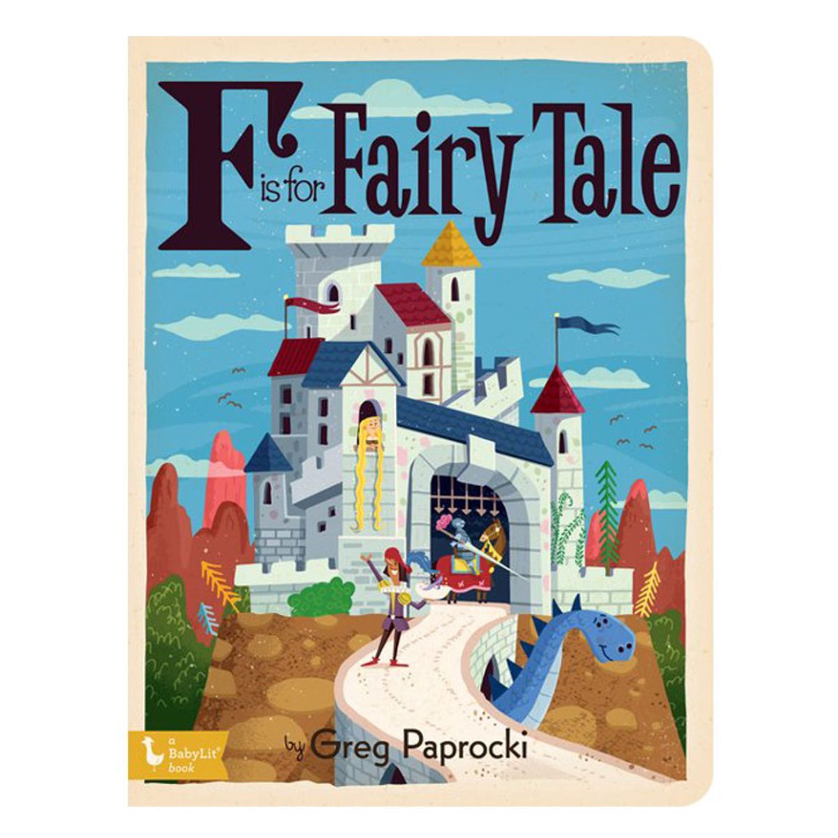 BabyLit Alphabet Primer Book - F is for Fairy Tale