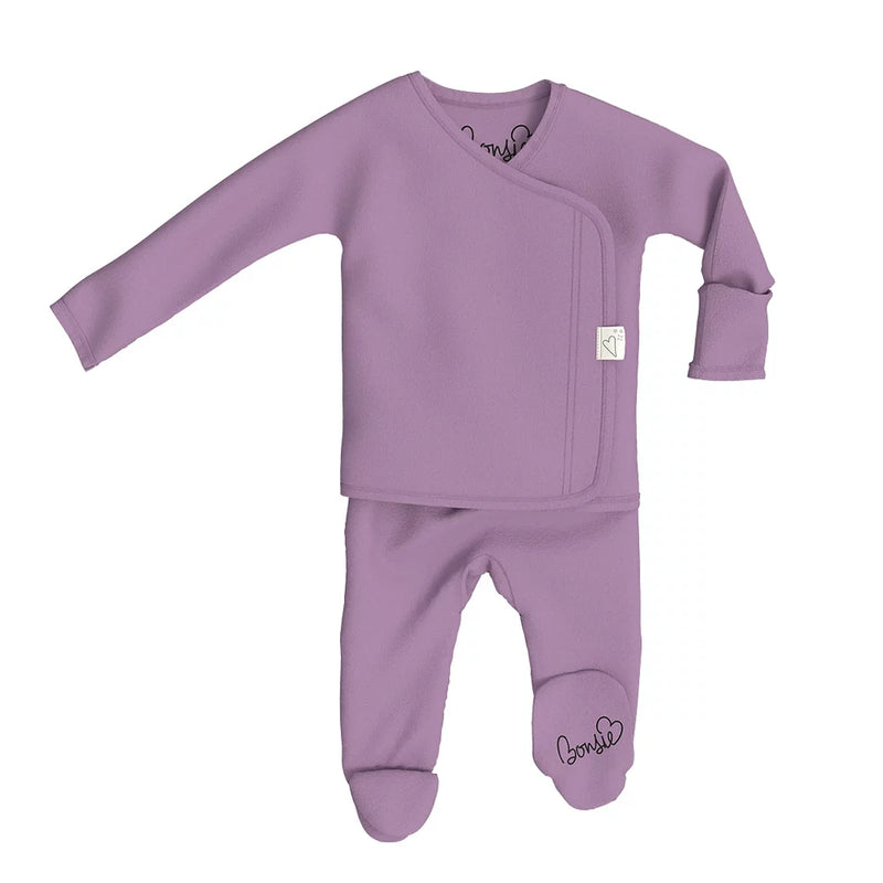 Bonsie Skin to Skin Babywear Footie - Fig