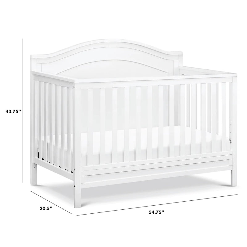 DaVinci Charlie 4-in-1 Convertible Crib - White