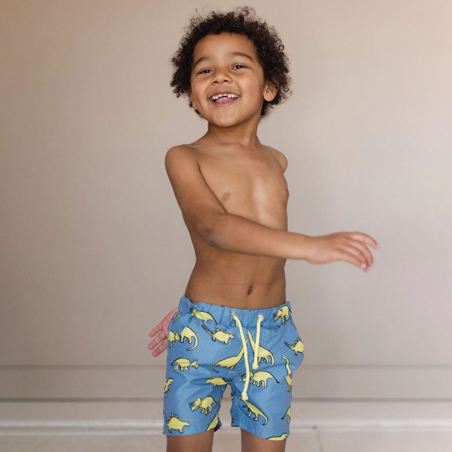 Rosie Beach Swim Shorts - Dino