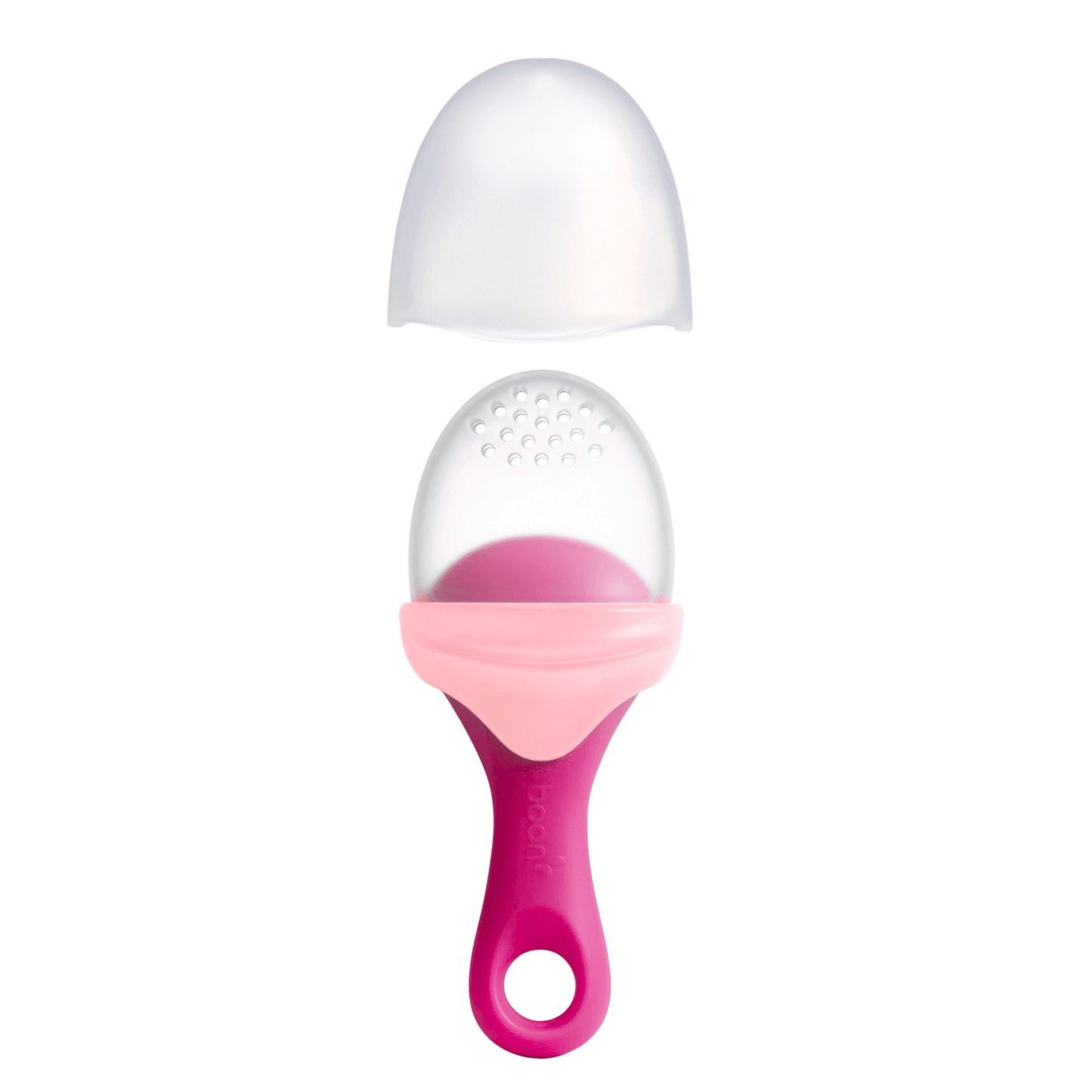 Boon PULP Silicone Feeder - Pink / Blush