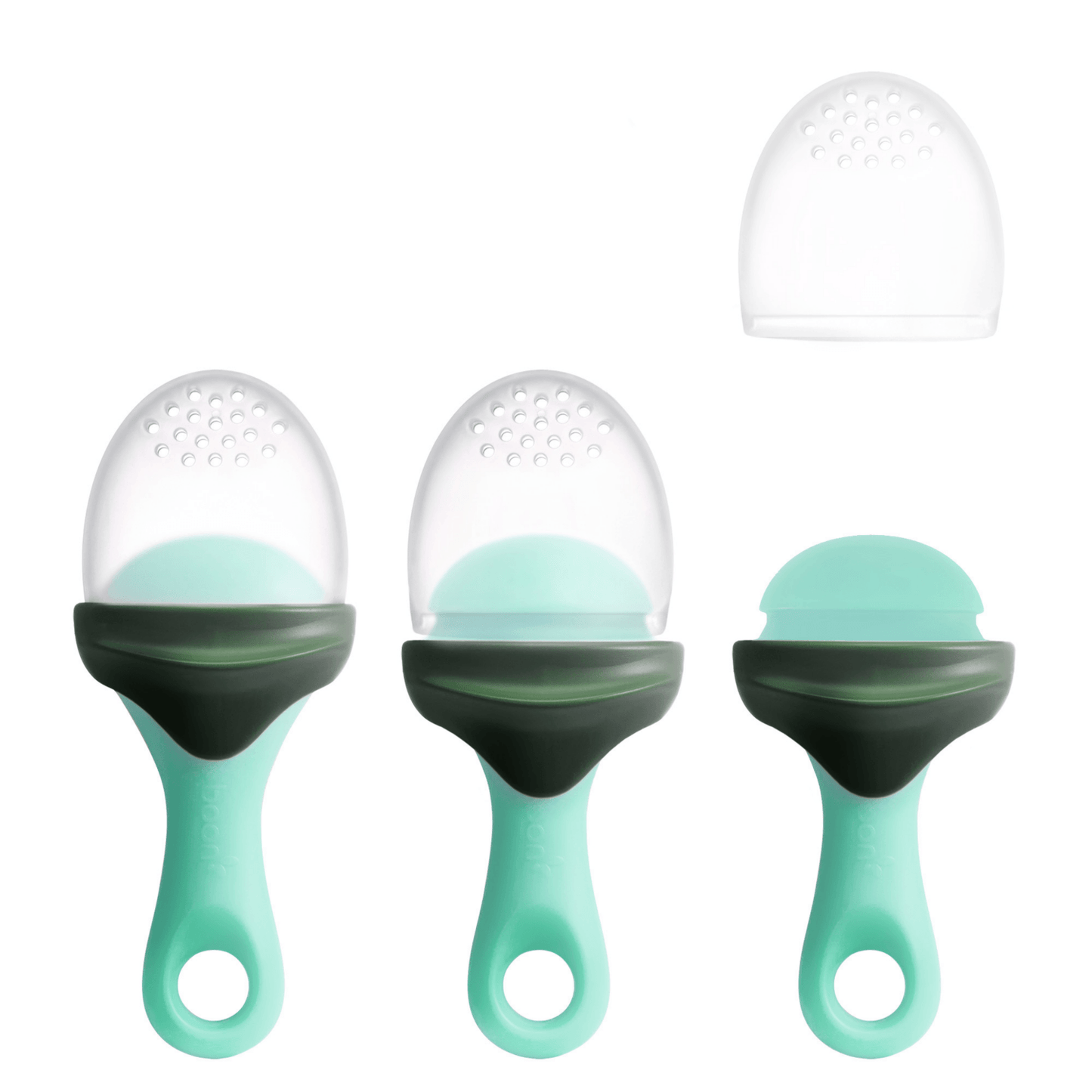 Boon PULP Silicone Feeder - Green / Mint