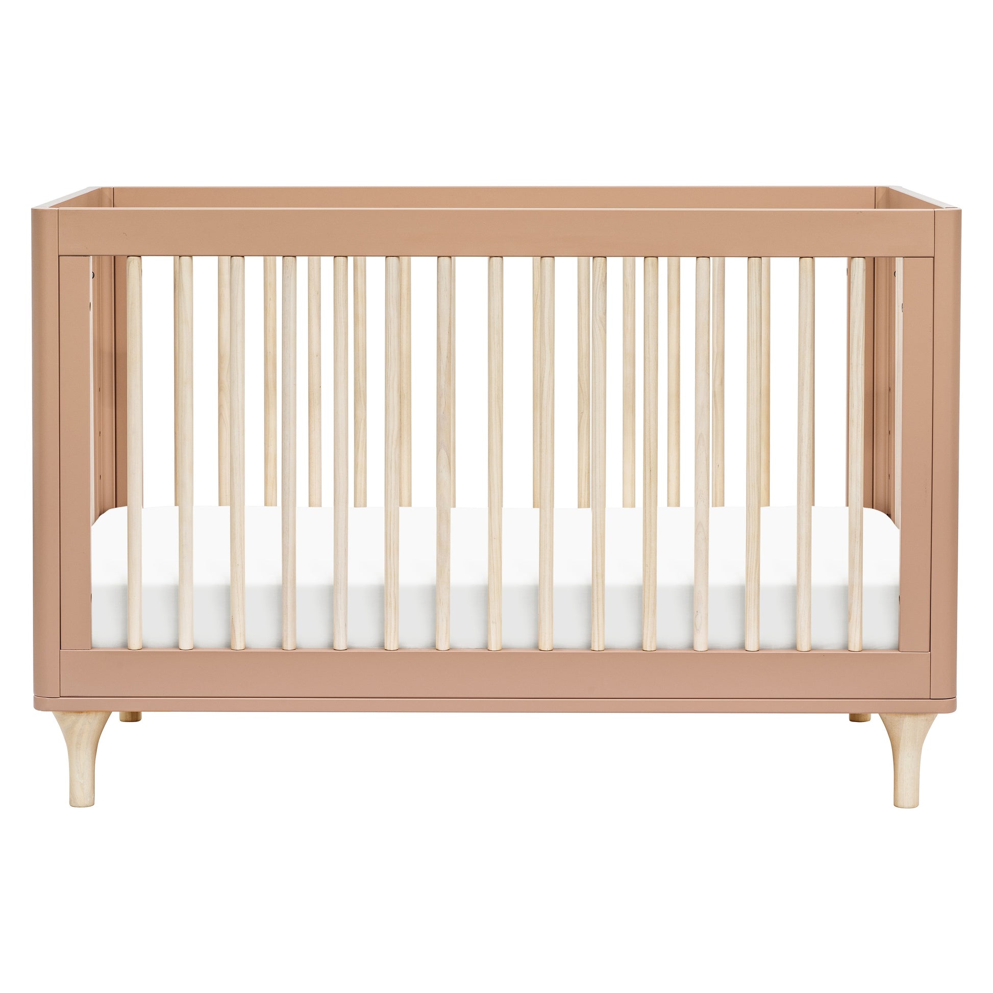 Babyletto Lolly 3-in-1 Convertible Crib with Toddler Bed Conversion Kit - Canyon/Washed Natural