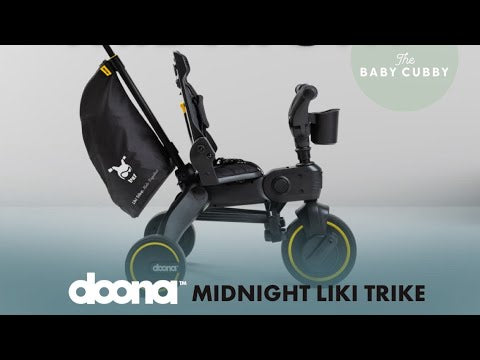 Doona Liki Trike - Midnight - The Baby Cubby