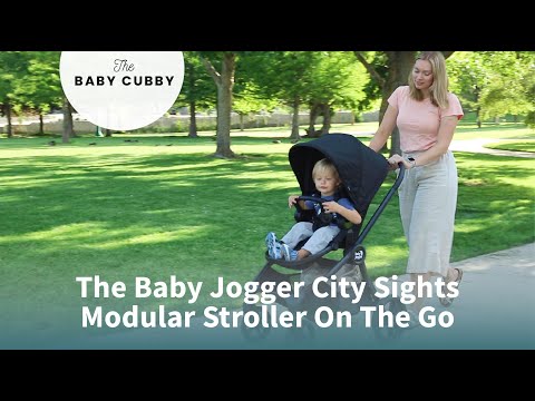 The Baby Jogger City Sights Modular Stroller on the Go