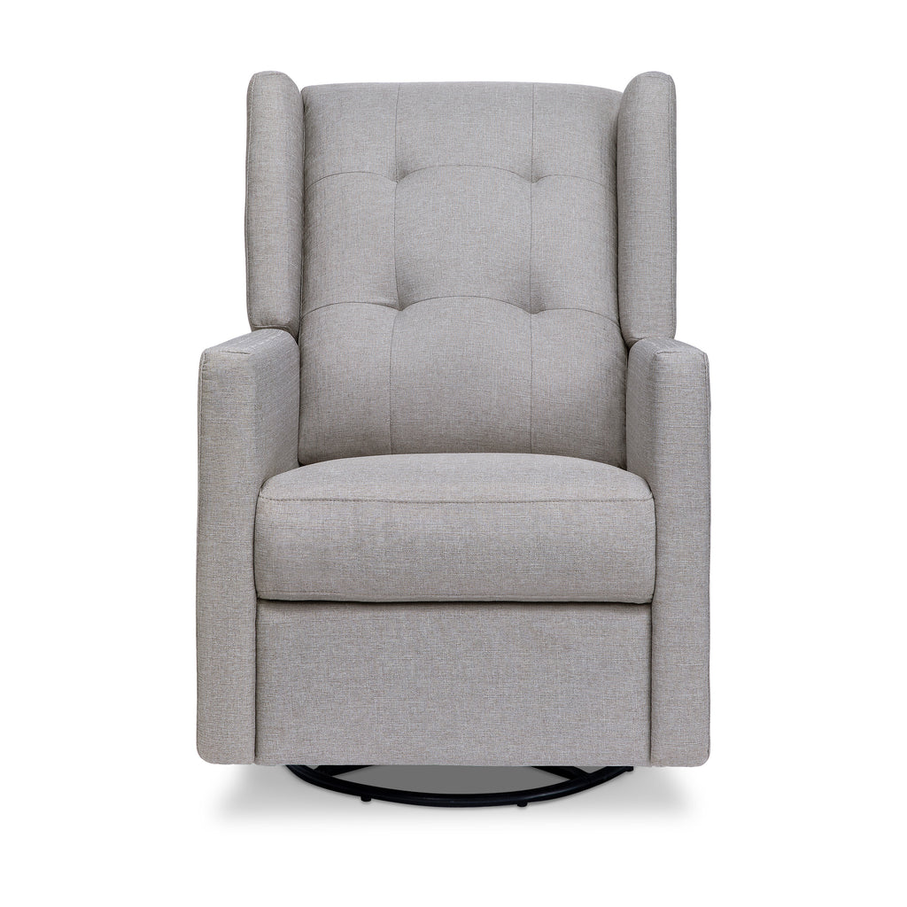 DaVinci Maddox Recliner and Swivel Glider - Misty Grey