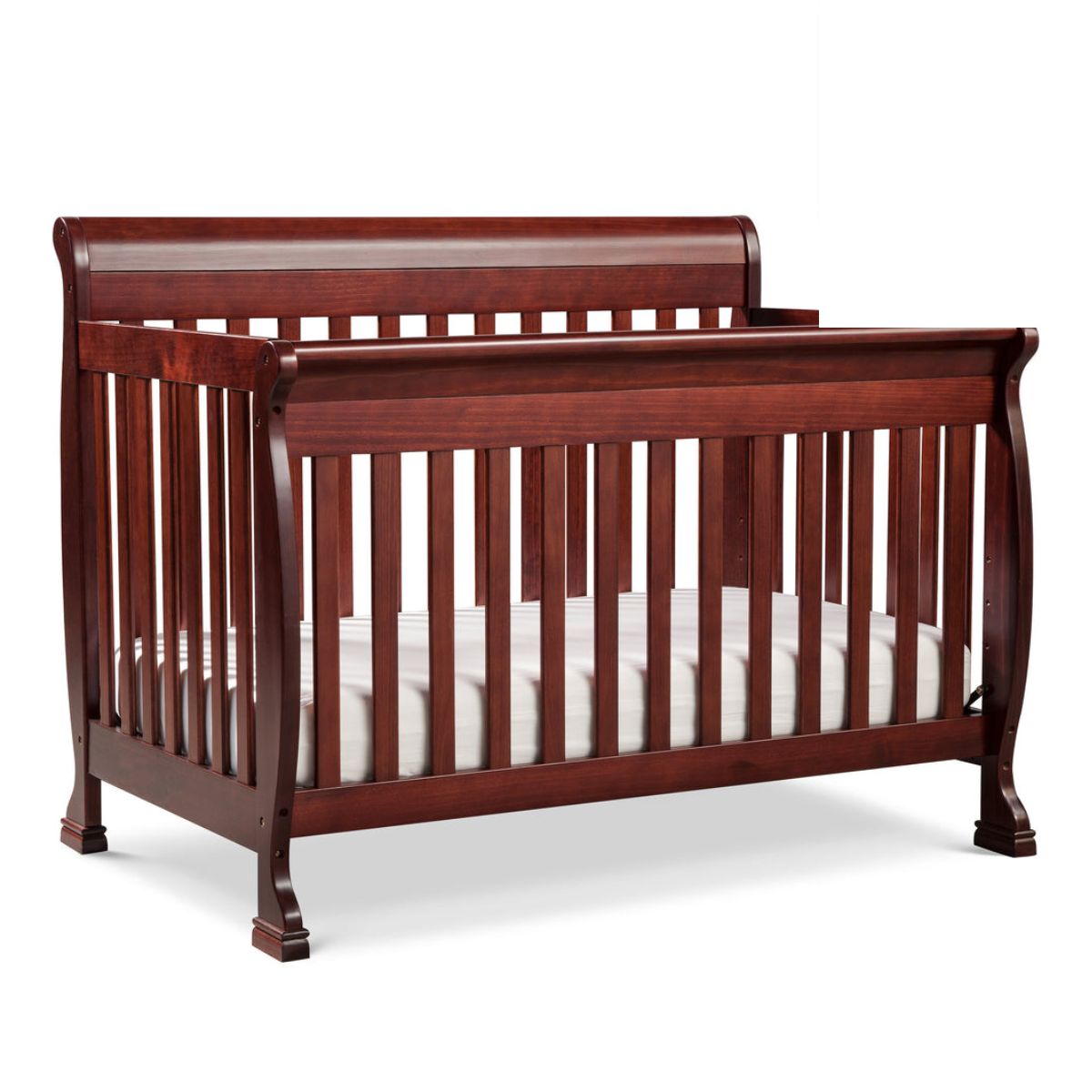 DaVinci Kalani 4-in-1 Convertible Crib - Rich Cherry