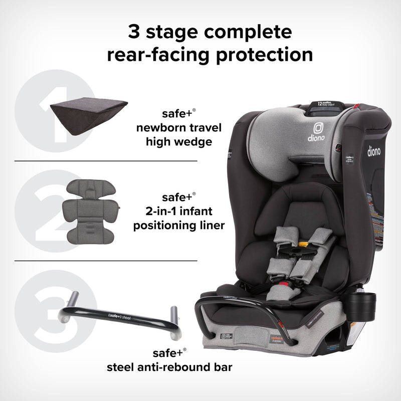 Diono Radian 3RXT SafePlus Convertible Car Seat