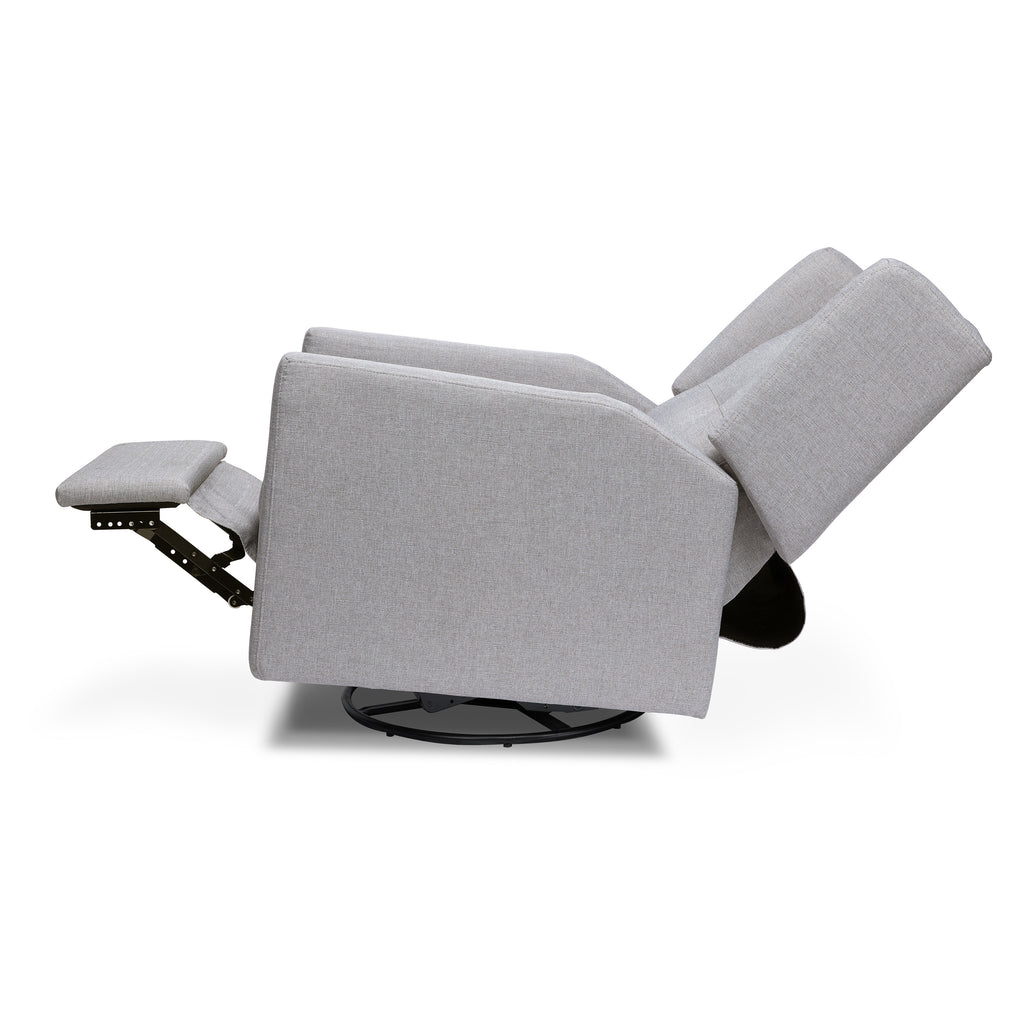 DaVinci Maddox Recliner and Swivel Glider - Misty Grey