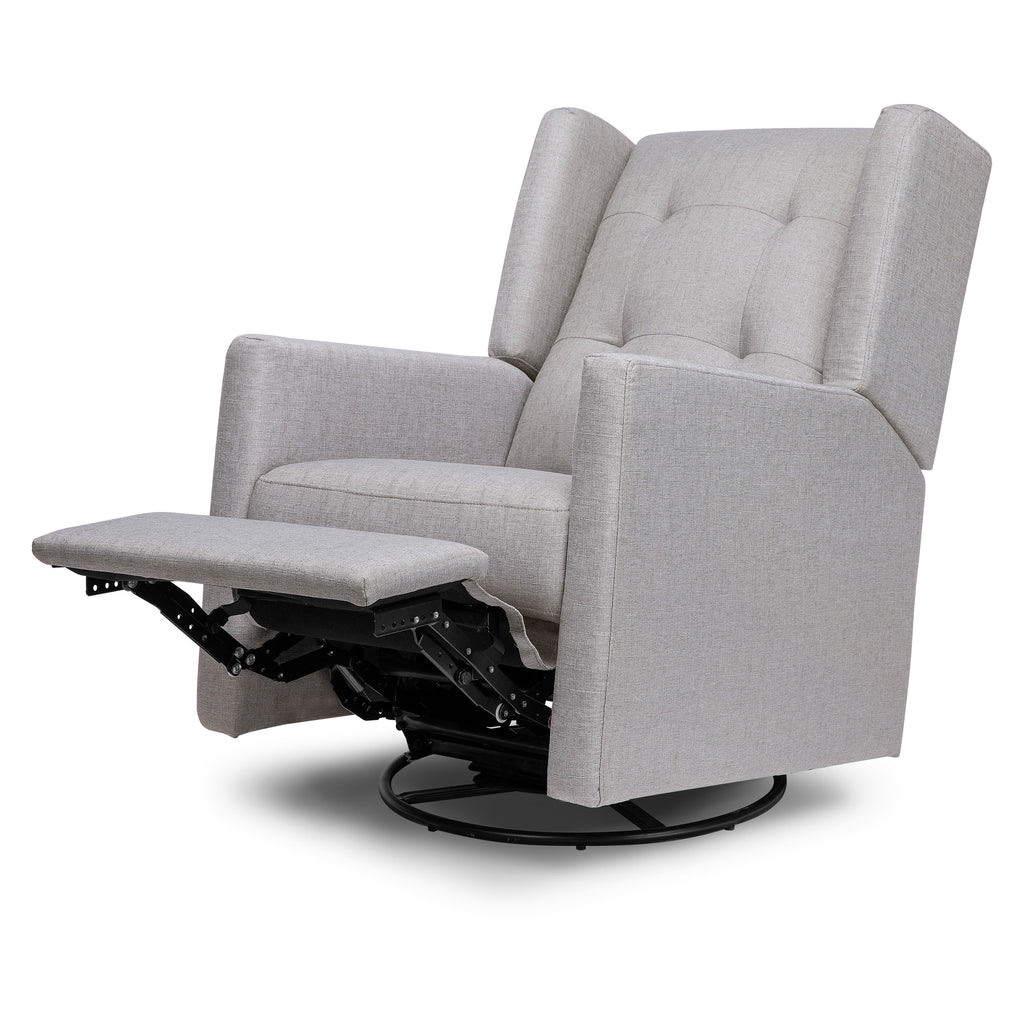 DaVinci Maddox Recliner and Swivel Glider - Misty Grey