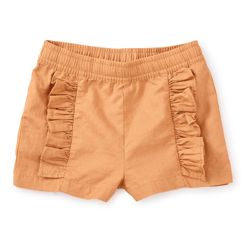 Tea Collection Rumba Ruffle Shorts - Balsa Wood