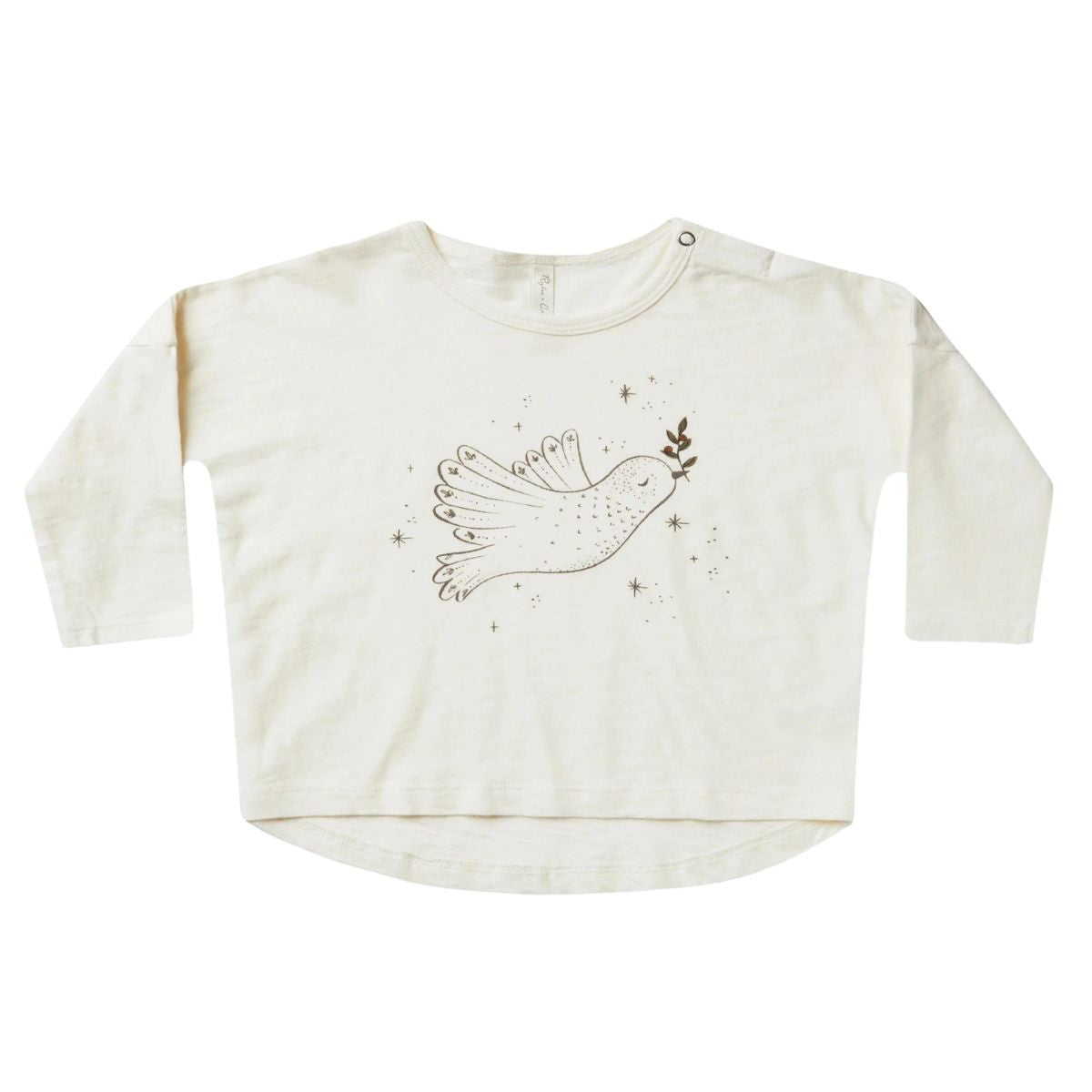 Rylee and Cru Longsleeve Tee - Dove - Ivory